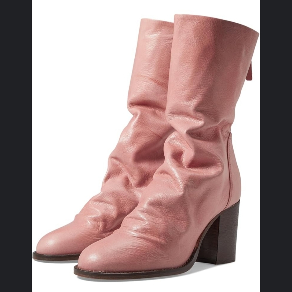 Free People Elle Boots Rose/salmon/pink/blush size Euro 41